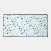 Kunst met één lijnpatroonlijn bureaumat (Voorkant)