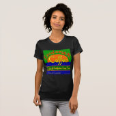 Kunst met Excelorator koffee Retro T-shirt (Voorkant volledig)