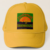 Kunst met Excelorator koffee Retro Trucker Pet (Voorkant)