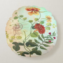 Kunst met  flora-flessenillustraties