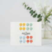 Kunst met gevoelens briefkaart (Staand voorkant)