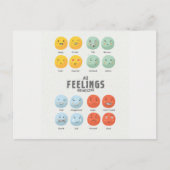 Kunst met gevoelens briefkaart (Voorkant)