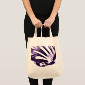 Kunst met Heather Paars Passion daisy tas (Voorkant (product))