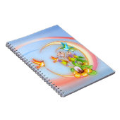 Kunst met katten en vogels notitieboek (Rechterzijde)