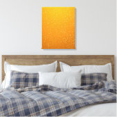 Kunst met kleine belletjes tegen achtergrond canvas afdruk (Insitu (Slaapkamer))
