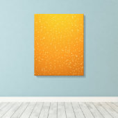 Kunst met kleine belletjes tegen achtergrond canvas afdruk (Insitu (Houten vloer))