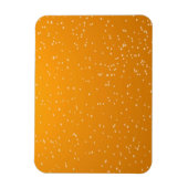 Kunst met kleine belletjes tegen achtergrond magneet (Verticaal)