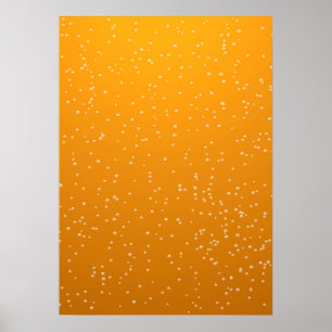 Kunst met kleine belletjes tegen achtergrond poster