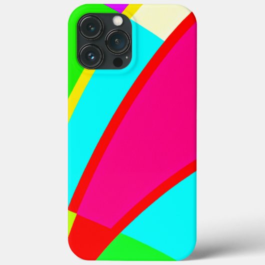 Kunst met kleurrijke Abstracte patronen Case-Mate iPhone Case (Achterkant)