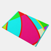 Kunst met kleurrijke Abstracte patronen Deurmat (Schuin)