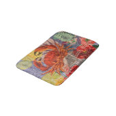 Kunst met krabben badmat (Gekanteld)