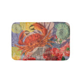 Kunst met krabben badmat (Voorkant)