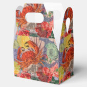 Kunst met krabben bedankdoosjes (Geopend)