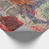 Kunst met krabben cadeaupapier (Hoek)