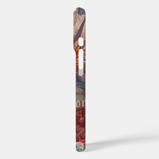 Kunst met krabben Case-Mate iPhone case (Achterkant / Links)