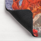 Kunst met krabben muismat (Hoek)