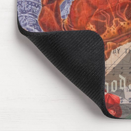 Kunst met krabben muismat (Hoek)