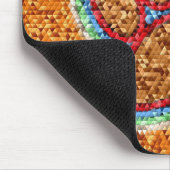 Kunst met lage poly Dog Paw Muismat (Hoek)