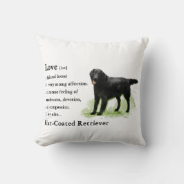 Kunst met platte bekleding kussen