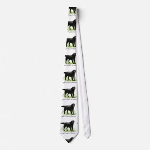 Kunst met platte bekleding stropdas