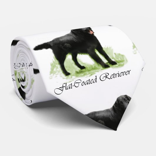 Kunst met platte bekleding stropdas (Opgerold)