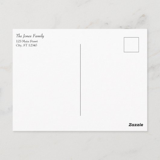 kunst met prettige kerstdagen briefkaart (Achterkant)