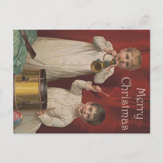 kunst met prettige kerstdagen briefkaart (Voorkant)