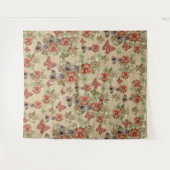 Kunst met rood leder en sms'jes wandkleed (Voorkant (horizontaal))