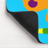 Kunst met schilderpalet muismat (Hoek)