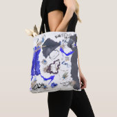 Kunst met stijlvolle dieptes voor meisjes Mode Tote Bag (Dichtbij)