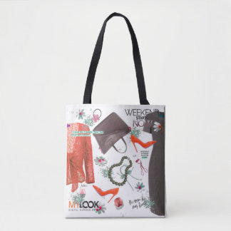 Kunst met stijlvolle dieptes voor meisjes Mode Tote Bag