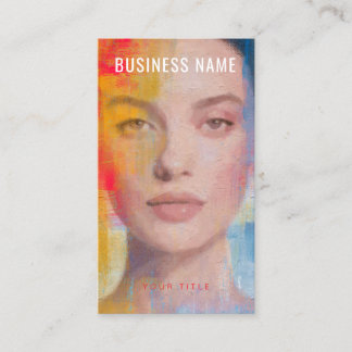 Kunst met Vette Kwaststreken Schoonheid Visitekaartje