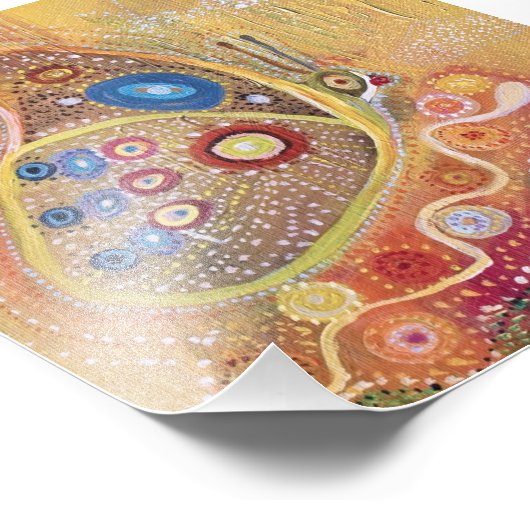 Kunst met vlinder schilderen Fotouitbreiding Kodak Foto Afdruk (Hoek)