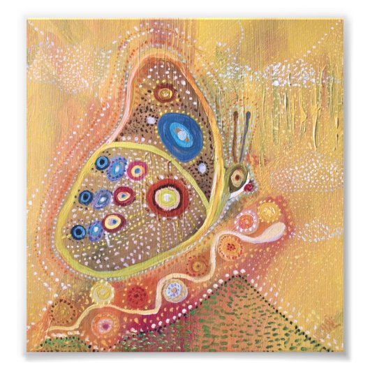 Kunst met vlinder schilderen Fotouitbreiding Kodak Foto Afdruk (Voorkant)