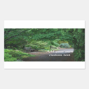 Kunst met Wisdom Rechthoekige Sticker