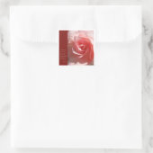 Kunst met Wisdom Vierkante Sticker (Tas)