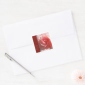 Kunst met Wisdom Vierkante Sticker (Envelop)