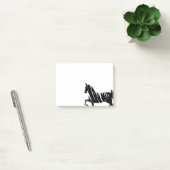 Kunst met zadelmakreel post-it® notes (Kantoor)