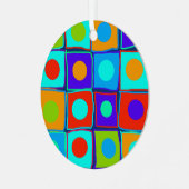 Kunst Metalen Ornament (Voorkant links)