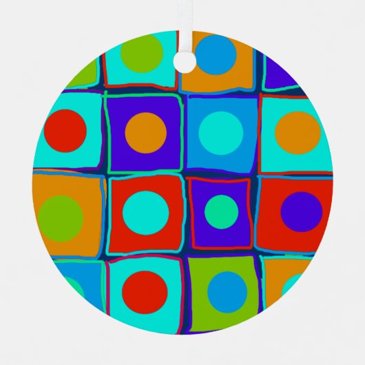 Kunst Metalen Ornament (Voorkant)