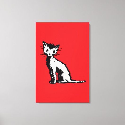  kunst Miljoenen katten Wanda Gag 1928 Canvas Afdruk (Voorkant)