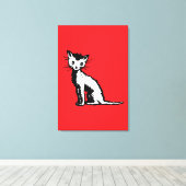 kunst Miljoenen katten Wanda Gag 1928 Canvas Afdruk (Insitu (Houten vloer))