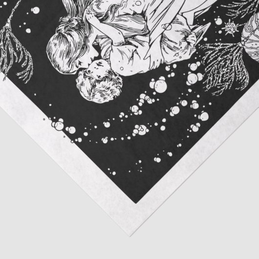 Kunst Moeder- en onderliggend weefsel ontkoppelen Tissuepapier (Detail)