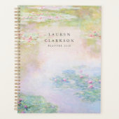 Kunst Monet Waterlelie Planner (Voorkant)