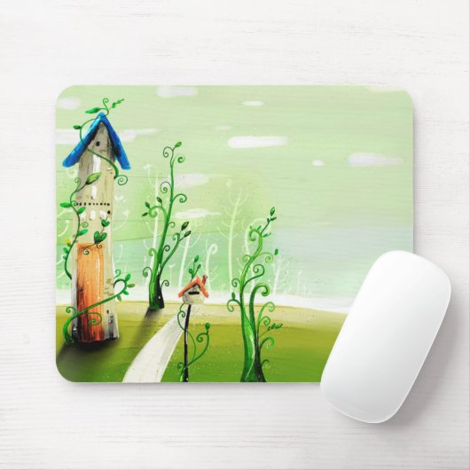 kunst muismat (Met muis)