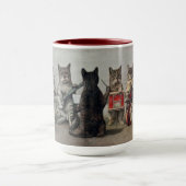  Kunst Muziek Katten Keramische Mok (Midden)