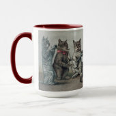  Kunst Muziek Katten Keramische Mok (Links)