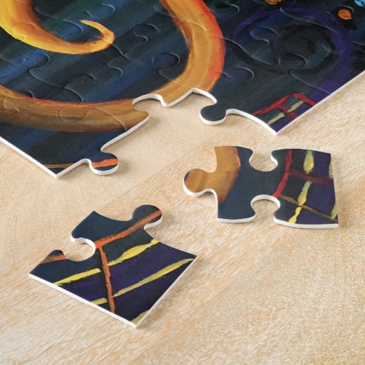 KUNST muziek Legpuzzel (Zijkant)
