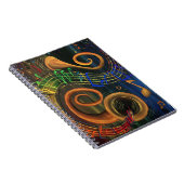 KUNST muziek Notitieboek (Rechterzijde)