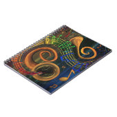 KUNST muziek Notitieboek (Linkerzijde)
